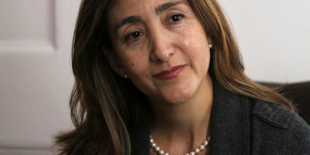 Former Colombian rebel hostage Ingrid Betancourt during an interview in New York, on Sept. 21, 2010.