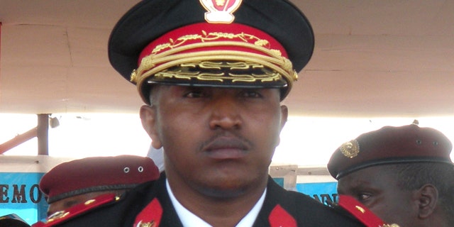 June 30: 2010: In this file photo, Congolese former warlord Bosco Ntaganda in his national army uniform attends the 50th anniversary celebration of Congo's independence in Goma in eastern Congo.