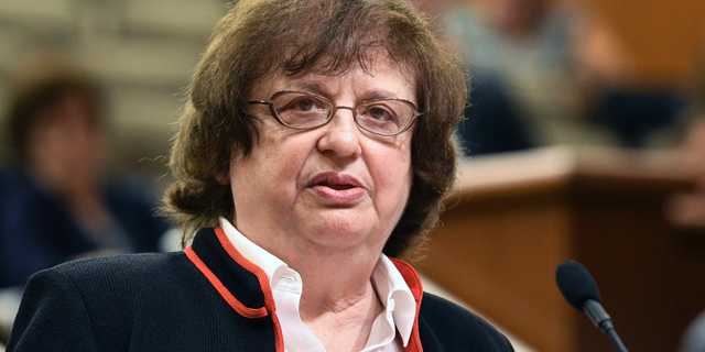 FILE – In this May 15, 2018, file photo, acting New York state Attorney General Barbara D. Underwood speaks in Albany, N.Y. Underwood has subpoenaed all eight Roman Catholic dioceses in the state as part of her office's investigation into the church's handling of sex abuse allegations. (AP Photo/Hans Pennink, File)