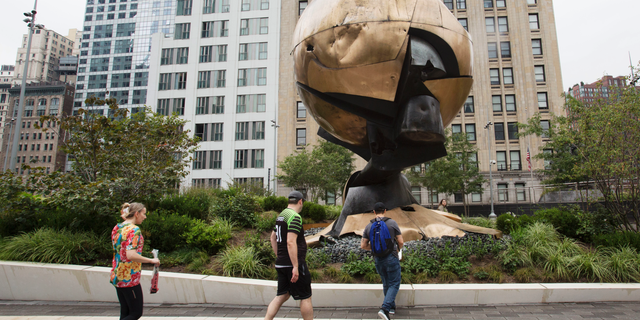 Sphere sculpture has new home overlooking 9/11 memorial | Fox News