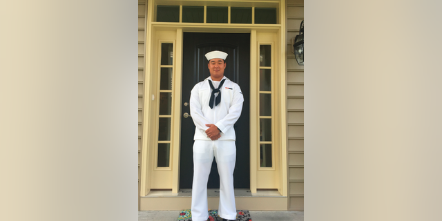 The Navy said Airman Apprentice Joseph Min Naglak, a 21-year-old from New Jersey, died Monday, after being struck by a plane’s propeller aboard the USS George H. W. Bush aircraft carrier while out to sea.