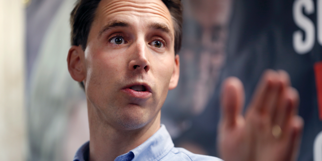 Freshman Missouri Republican Sen. Josh Hawley has suggested he might vote against Neomi Rao, President Trump's replacement for Brett Kavanaugh on the D.C. Circuit Court of Appeals. (AP Photo/Jeff Roberson, File)