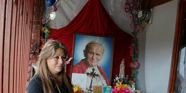 Floribeth Mora in her home in La Union de Cartago, Costa Rica, on July 5, 2013.