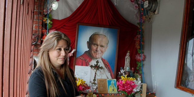 Floribeth Mora in her home in La Union de Cartago, Costa Rica, on July 5, 2013.