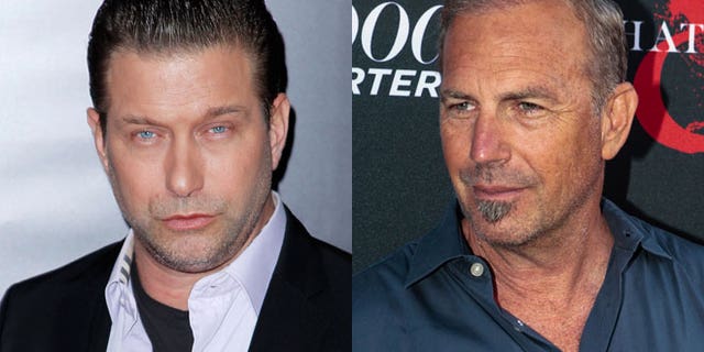 Stephen Baldwin is suing Kevin Costner (right)