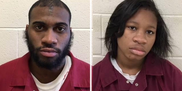 Keiff King, 26, (left) and Lisa Smith, 19, (right) have been charged with first degree murder in the death of Smith's 4-year-old son.