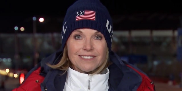 Katie Couric is sorry for attributing Dutch athletes' skating success to a Dutch predilection for skating as a “mode of transportation.”