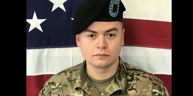 Cpl. Joseph Maciel, of California, was killed Saturday during an "apparent insider attack."