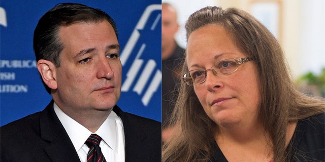 Ted Cruz to visit jailed Kentucky clerk Kim Davis amid gay marriage ...