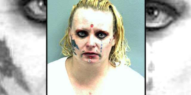 Crystal Mostek, 33, was charged with threatening to bomb or damage buildings and possession of a hoax explosive device after reportedly threatening to blow up a 7-Eleven.
