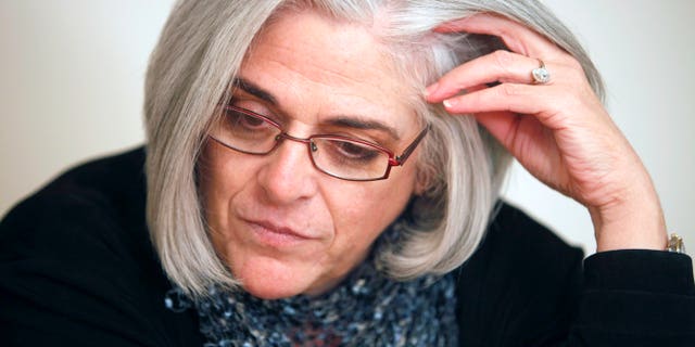 Dec. 1: Judy Gross, whose husband Alan Gross has been detained in Cuba, pauses during an interview at her home in Washington.