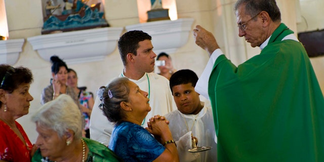 The new archbishop of Havana, Juan de la Caridad Garcia Rodriguez.