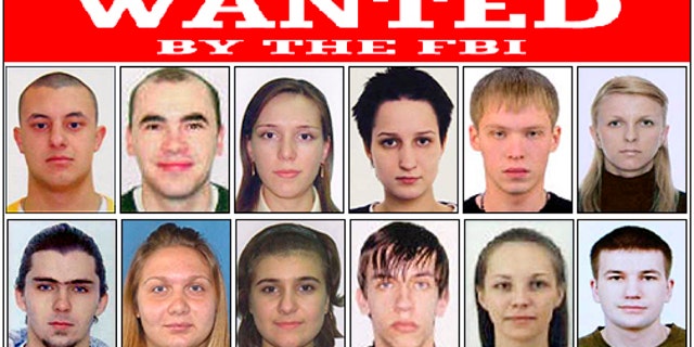 This poster released by the FBI shows photos of individuals wanted by the FBI and shows Eastern European Cyber Criminals, wanted on a variety of federal charges stemming from criminal activities including money laundering, bank fraud, passport fraud, and identity theft in New York. Complaints were issued by the United States District Court, Southern District of New York, in September of 2010. The court records of Operation Trident Breach reveal a surprise: For all the high-tech tools and tactics employed in these computer crimes, platoons of low-level human foot soldiers, known as "money mules," are the indispensable cogs in the cybercriminals' money machine.