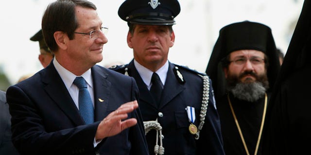 President Nicos Anastasiades pledged to investigate his own family after media allegations that a company partly owned by an in-law had yanked millions of euros out of the country days before the crisis began.
