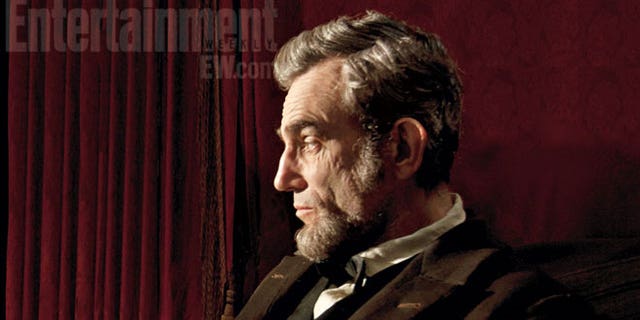 Daniel Day-Lewis as Abraham Lincoln.