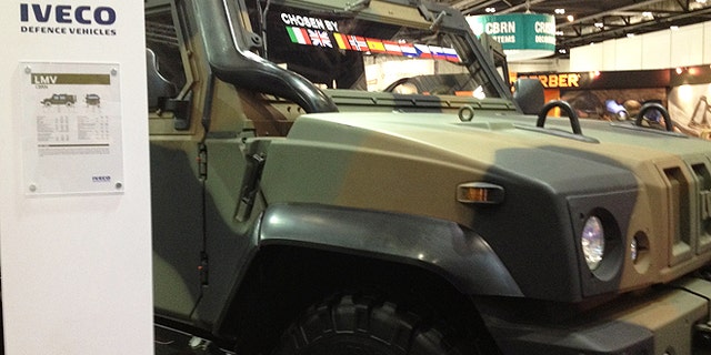Before unveiling its latest vehicles, Italy's Iveco Defence through a wild party on the floor of the worlds largest defense show, amidst a very staid atmosphere in a vast sea of tanks, missiles, surface to air rocket launchers, drones and armored vehicles.