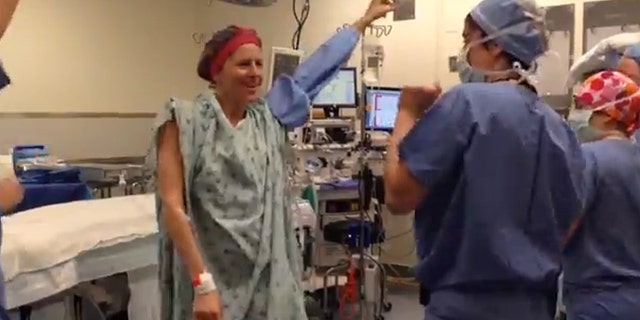 Woman about to undergo mastectomy hosts dancing party before surgery
