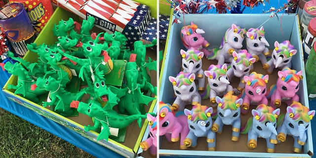 North Carolina fire officials are warning parents of the dangers surrounding fireworks modeled like children's toys.
