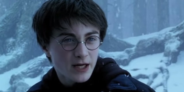 Daniel Radcliffe as Harry Potter in the 2004 film "Harry Potter and the Prisoner of Azkaban."
