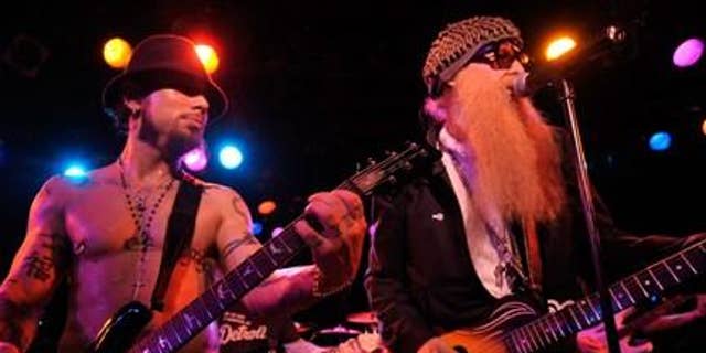 Billy Gibbons, right, of ZZ Top. (Charles Gallay / WireImage)