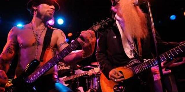 Billy Gibbons, right, of ZZ Top. (Charles Gallay / WireImage)
