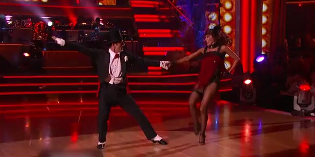 Oct. 31, 2011: Actor David Arquette performs on Dancing With the Stars Monday night.