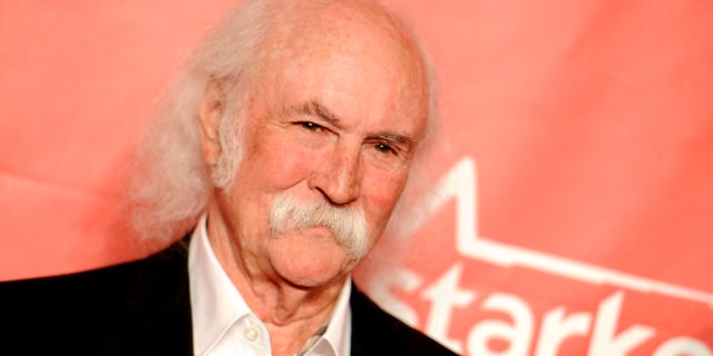 David Crosby in a February 2015 file photo.