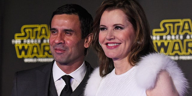 Geena Davis is reportedly claiming that she and Reza Jarrahy were never legally married, according to documents obtained by The Blast.