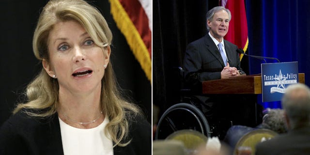 Texas gubernatorial candidates: Democrat Wendy Davis (left) and Republican Greg Abbott (right) (AP Photos)