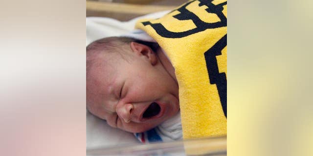 A newborn is shown in this file photo.