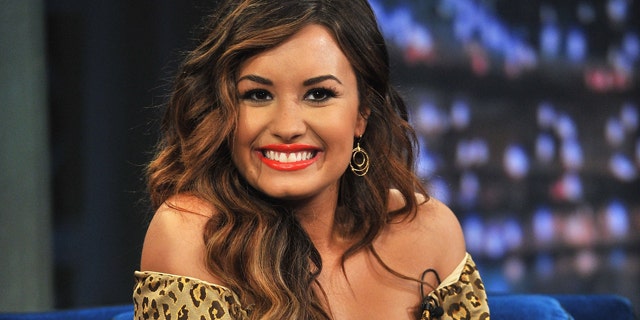 Sept. 20, 2011: Demi Lovato visits 'Late Night With Jimmy Fallon' at Rockefeller Center in New York City.