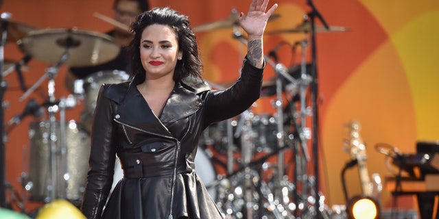 Demi Lovato at SummerStage at Central Park on June 17, 2016 in New York City.