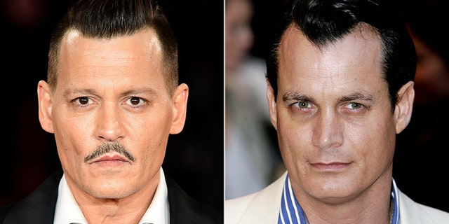 Hollywood actor Johnny Depp (left) might be up for the role of late billionaire Matthew Mellon.