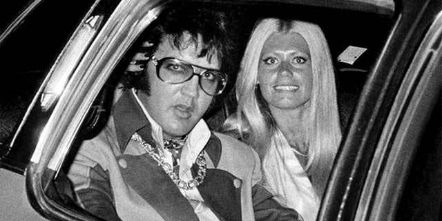 Elvis Presley with Diana Goodman.
