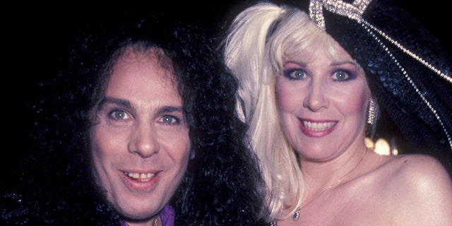 Ronnie James Dio and Wendy Dio.