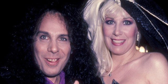 Ronnie James Dio and Wendy Dio.