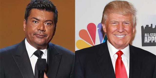 George Lopez is in hot water after a joke he made about Donald Trump.