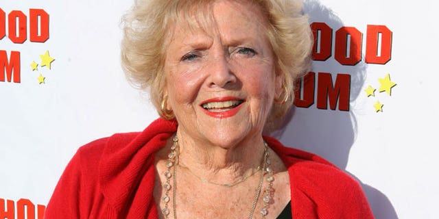 This Aug. 4, 2011 file photo originally released by CBS DVD shows actress Doris Singleton arriving at the "Lucille Ball At 100 & 'I Love Lucy' At 60" opening gala at The Hollywood Museum in Los Angeles.