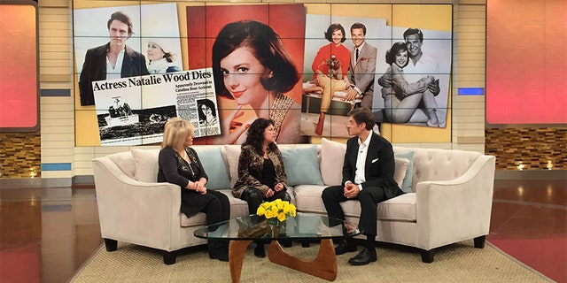 Dr. Oz (right), Lana Wood and Nancy Grace discussing the death of actress Natalie Wood.
