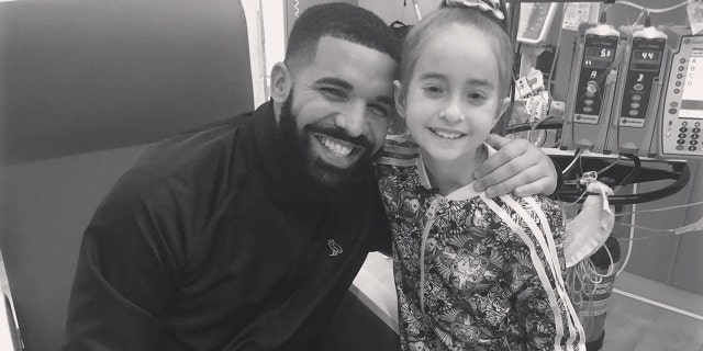 Sofia Sanchez, pictured with the rapper Drake, has found out she's getting a heart transplant.