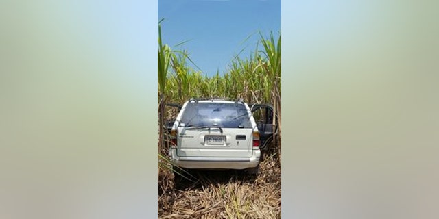 The car of Francesca Matus, 52, turned up last year in a sugar cane field in Belize, about 10 miles from the bar, where she and Drew DeVoursney, 36, a U.S. Marine veteran from Georgia, last were seen alive. (FOX5 Atlanta)