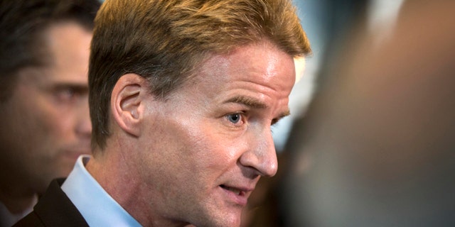 Jan. 14, 2014: U.S. Attorney Zachary Fardon speaks to reporters at the federal building in Chicago. Prosecutors in Chicago have quietly dropped dozens of serious narcotics conspiracy charges stemming from stings involving fictional drug stash houses. (AP Photo/Andrew A. Nelles, File)