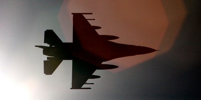 June 10, 2013: An F-16 Fighting Falcon from the 180th Fighter Wing, Ohio Air National Guard, arrives at a training base in Northern Jordan as part of Exercise Eager Lion.