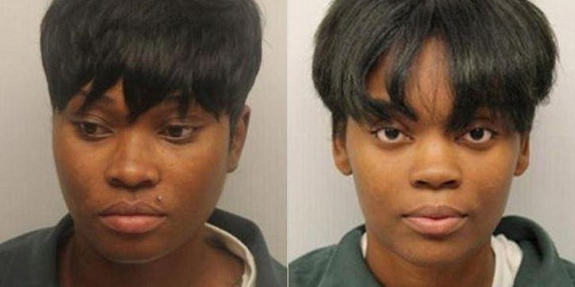 Ebony Cooper, left, and Leah Pressley, right.