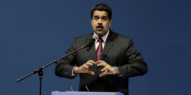 President Maduro during the opening of the United Nations Habitat Conference, in Quito, Ecuador, Oct. 17, 2016.