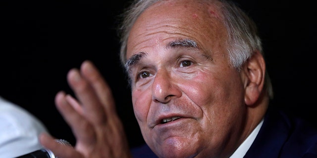 Former Pennsylvania Gov. Ed Rendell speaks at Pennsylvania Hospital in Philadelphia on June 18, 2018.