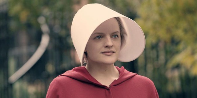 Elisabeth Moss plays Offred in "The Handmaid's Tale." (MGM)