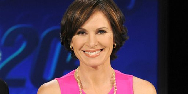This Feb. 1, 2013 photo released by ABC shows co-anchor Elizabeth Vargas on the set of "20/20," in New York.