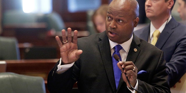 The controversial bill, proposed by Rep. Emanuel “Chris” Welch, D-Westchester, would offer grants to schools that use funds meant for school security and instead spend it on mental health services, including hiring social workers or implementing other practices "designed to promote school safety and healthy environments.”
