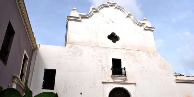 This image provided by the National Trust for Historic Preservation shows San Jose Church in Old San Juan, Puerto Rico. The trust placed the church on its 2013 list of 11 Most Endangered Historic Place. The San Jose Church was built in 1532 and stands as one of the few remaining examples of Spanish Gothic architecture in the Western Hemisphere. It closed 13 years ago and is now threatened by deterioration and structural damage. This is the preservation groupâs first listing from Puerto Rico. (AP Photo/The National Trust for Historic Preservation)